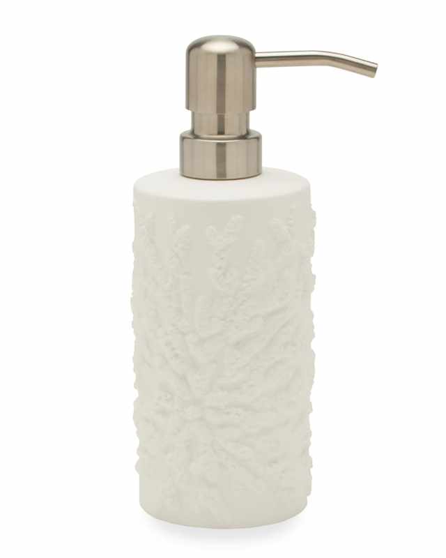 Alanya White Soap Pump Dispenser